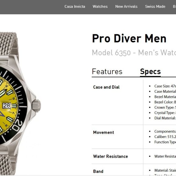 Invicta Pro Diver Waterproof Watch + New Battery - Picture 3 of 11